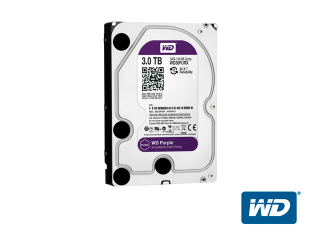 WD30PURX Disco de Western Digital Purple. 3 TB - Havells Chile Ltda.