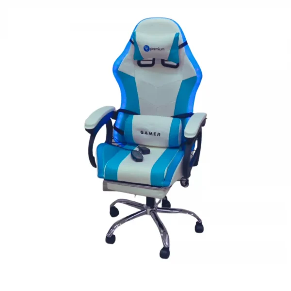 SILLA GAMER  815F CON MASAJEADOR  Y PARLANTES