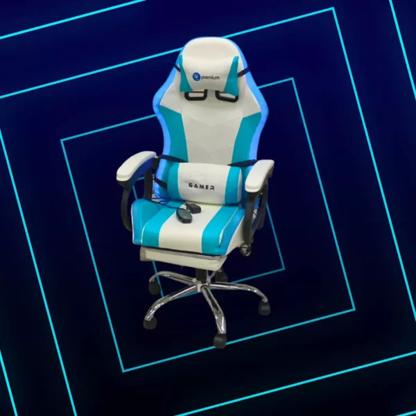 SILLA GAMER  815F CON MASAJEADOR  Y PARLANTES - Imagen 2