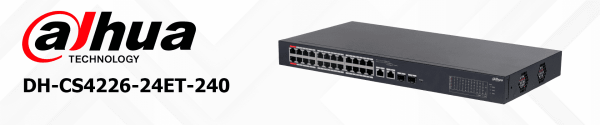 SWITCH 24 PUERTOS MODELO DH-CS4226-24ET-240
